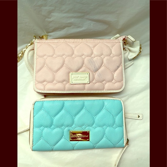 Betsey Johnson Handbags - Betsey Johnson  crossbody bag and wallet